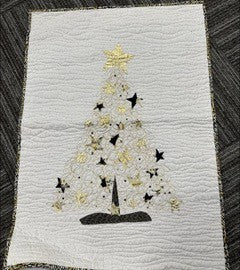 Free Motion Christmas Tree Class by Shirley Pyle.