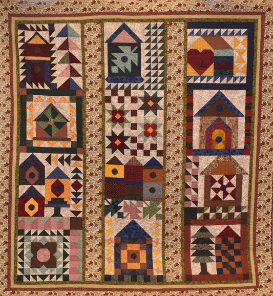 2027 Raffle Quilt Tickets for "Fly Away Home" quilt presented by UVQG